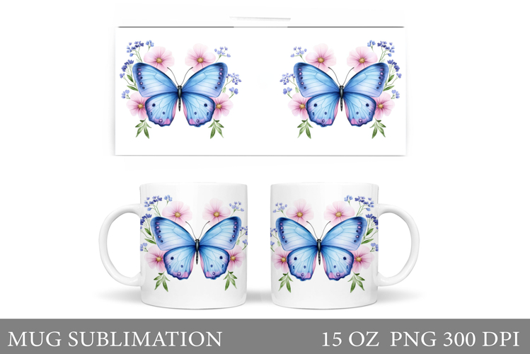 Watercolor Butterfly Clipart Image 10