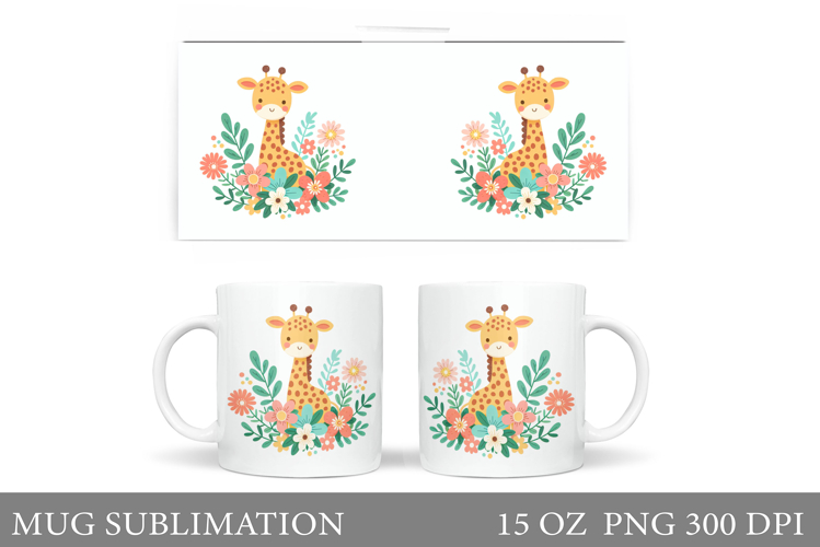 Cute Giraffe Clipart Image 15