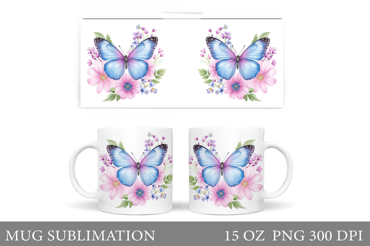 Watercolor Butterfly Clipart Image 14