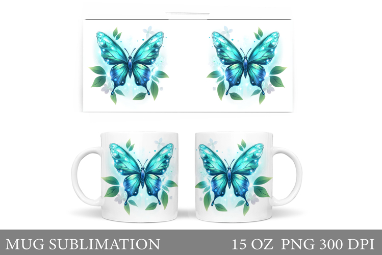 Watercolor Butterfly Clipart Image 12