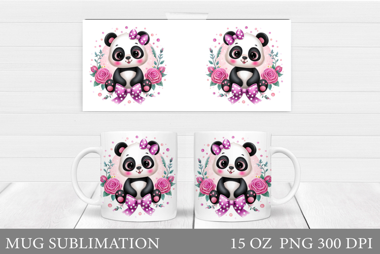 Cute Panda Clipart Image 24