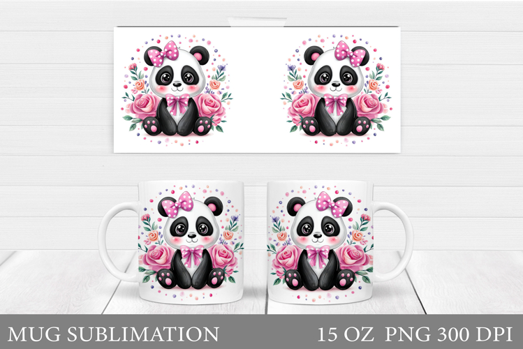 Cute Panda Clipart Image 9
