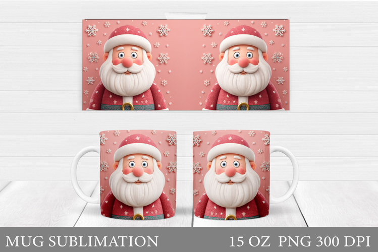 Cute Santa Clipart Image 13