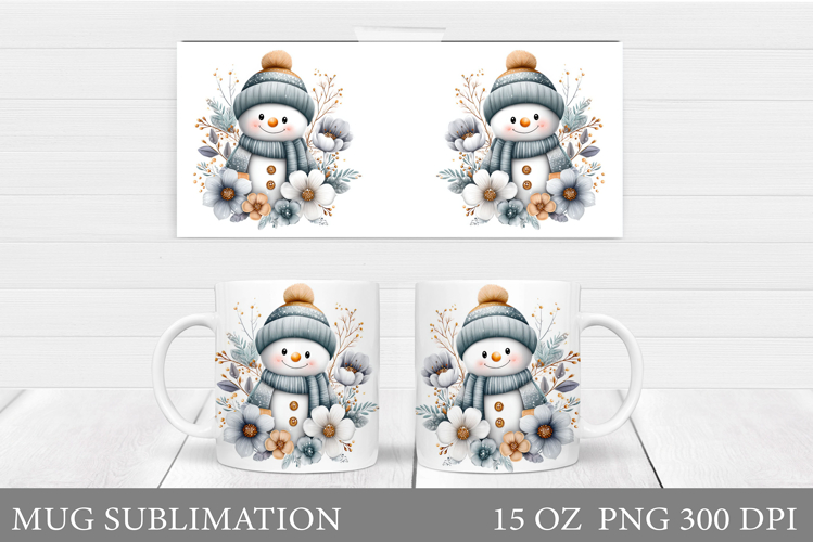 Cute Snowman Clipart Image 12