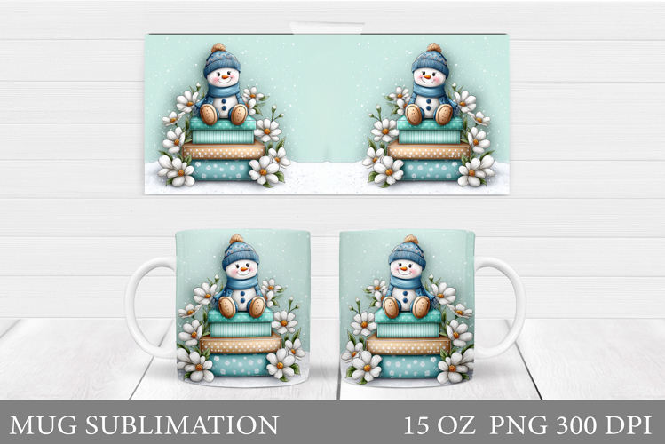 Cute Snowman Clipart Image 10