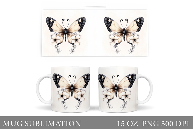Watercolor Butterfly Clipart Image 7