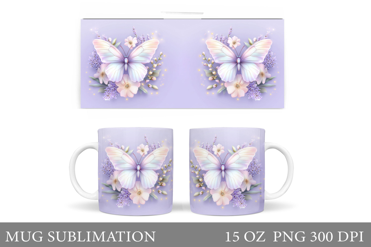 Watercolor Butterfly Clipart Image 6