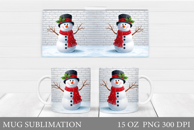 Cute Snowman Clipart Image 11