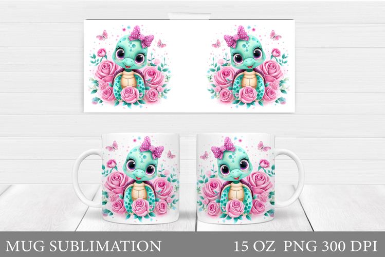 Cute Turtle Clipart Image 12