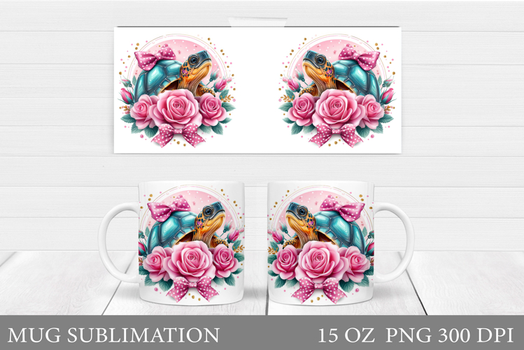 Cute Turtle Clipart Image 6