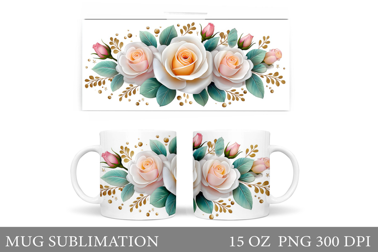 Pink Flowers Clipart Image 4