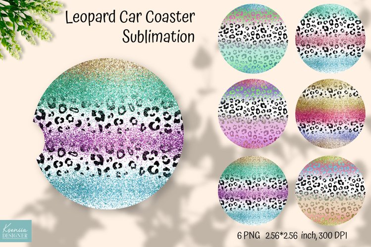 Car Coaster Sublimation Designs Image 4