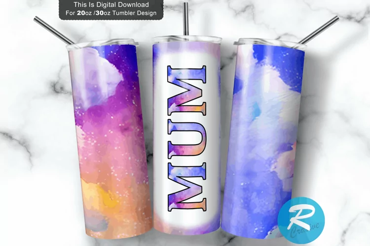 Mum Seamless Tumbler 20oz/30oz Skinny Tumbler