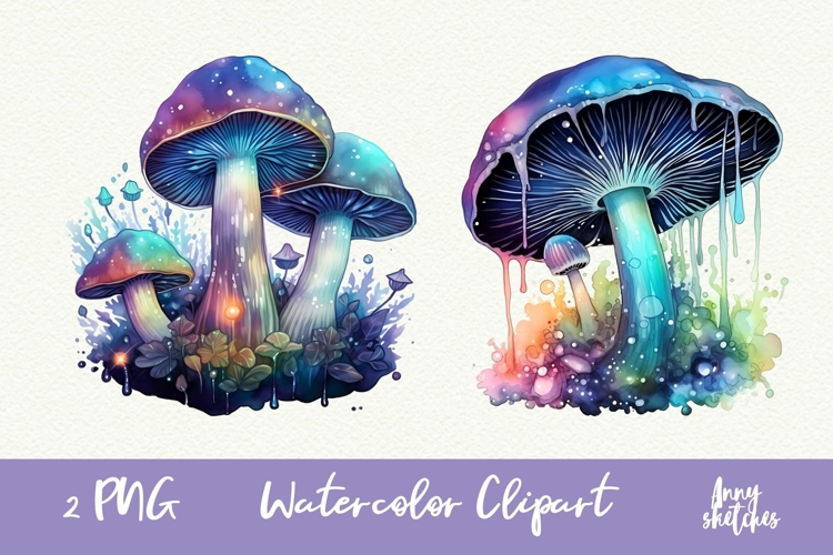 Mushrooms Clipart Image 5