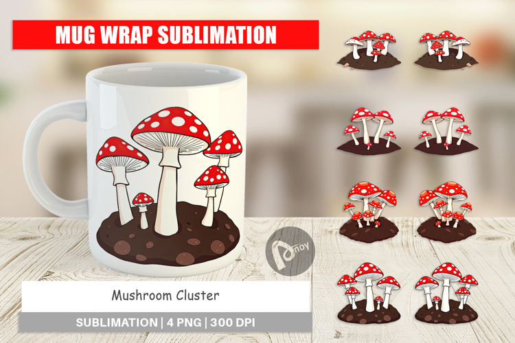 Mushrooms Clipart Image 8