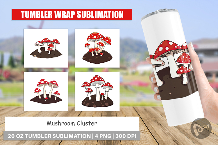 Mushrooms Clipart Image 4