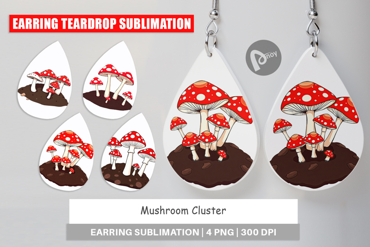 Mushrooms Clipart Image 16