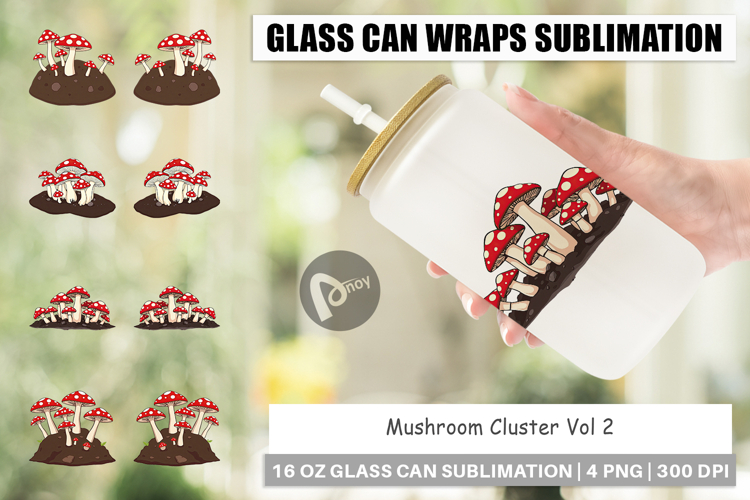 Mushrooms Clipart Image 13