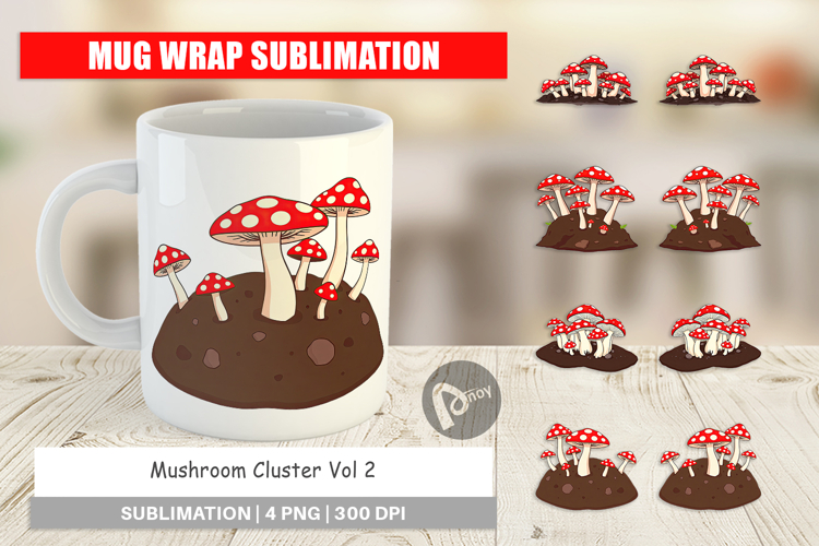 Mushrooms Clipart Image 7