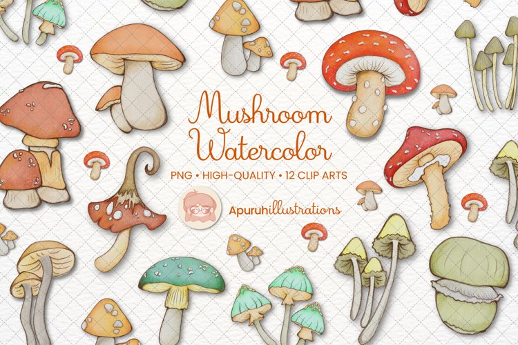 Mushroom Clipart Image 7