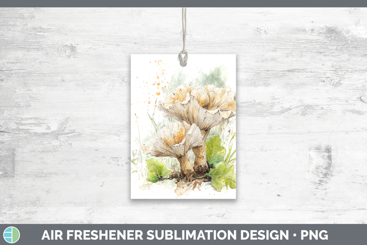 Hedgehog Mushroom Sketch Air Freshener Sublimation Design