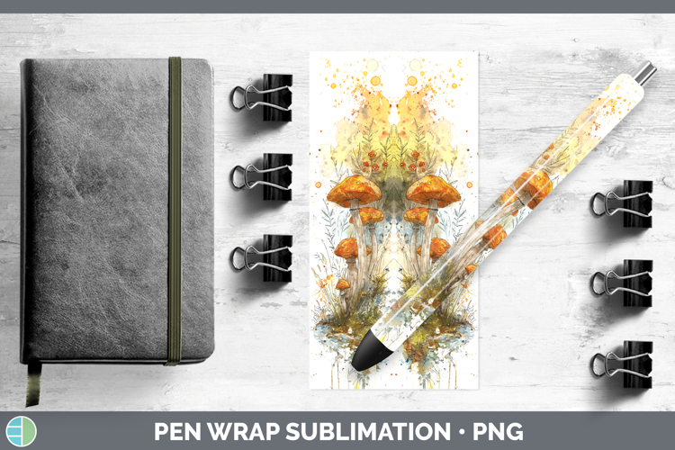 Sublimation Pen Wrap Design Image 4