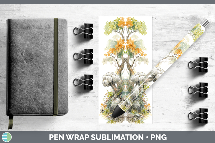 Sublimation Pen Wrap Design Image 13