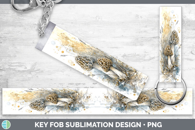 GorgeousMushroom Sketch Key Fob design.