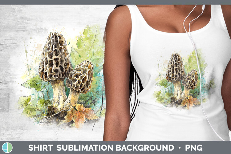 GorgeousMushroom Sketch Shirt design.