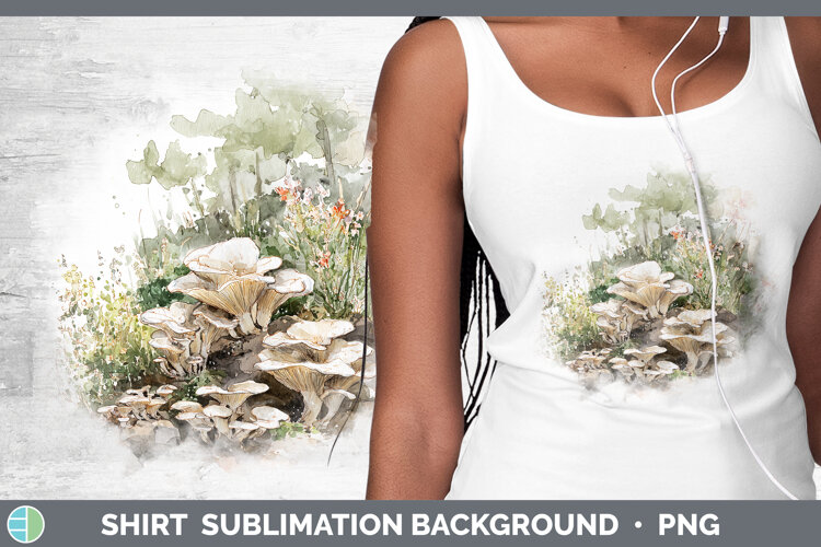 GorgeousMushroom Sketch Shirt design.