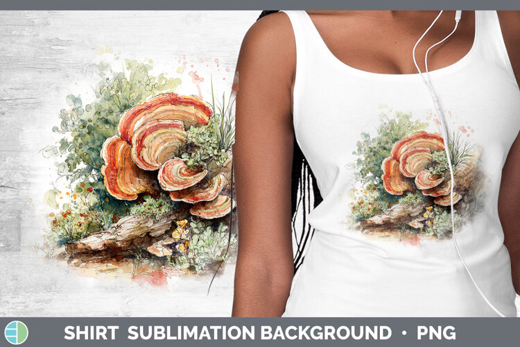 GorgeousMushroom Sketch Shirt design.