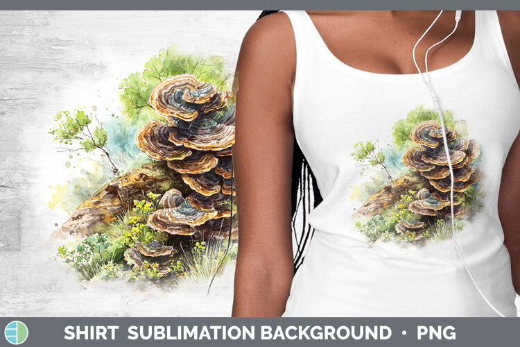 GorgeousMushroom Sketch Shirt design.