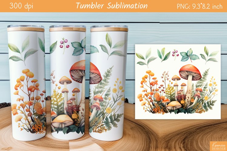 Fall Tumbler Wrap Image 13