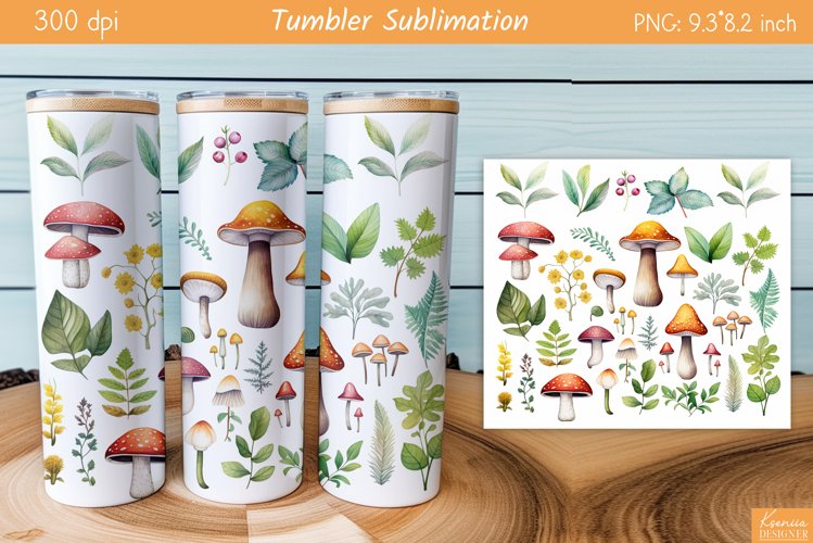 Fall Tumbler Wrap Image 4