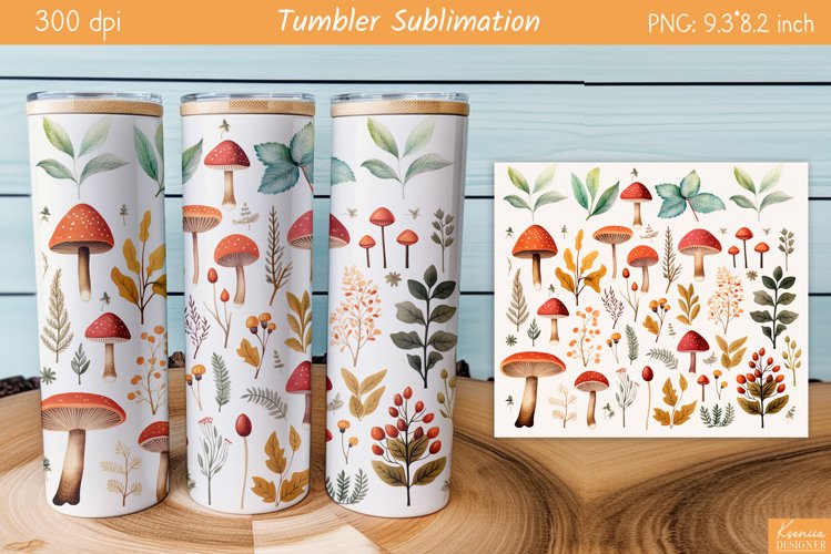 Fall Tumbler Wrap Image 12