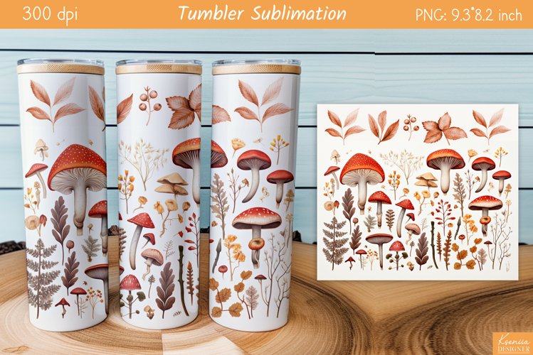 Fall Tumbler Wrap Image 11