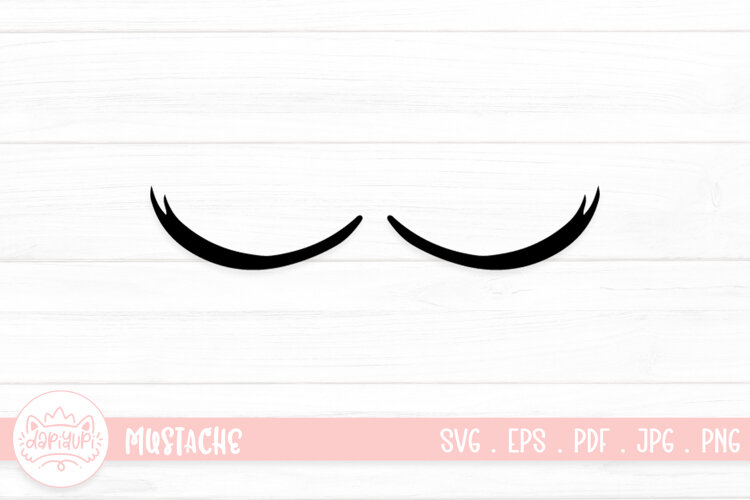 Mustache SVG Cut File example image 1