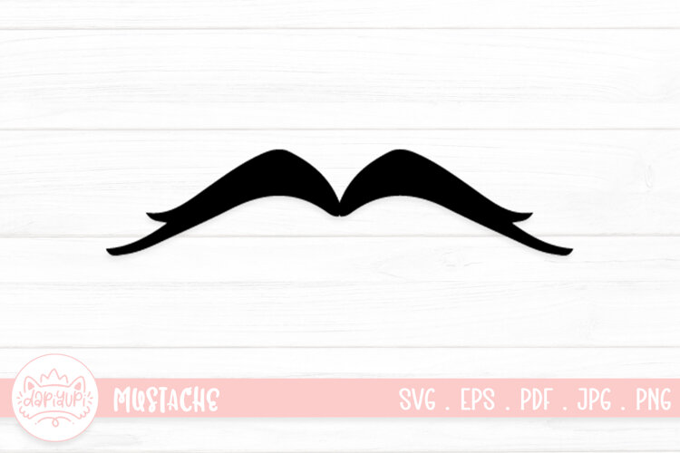 Mustache SVG Cut File example image 1