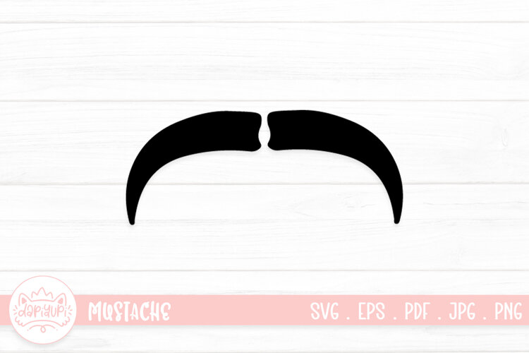 Mustache SVG Cut File example image 1