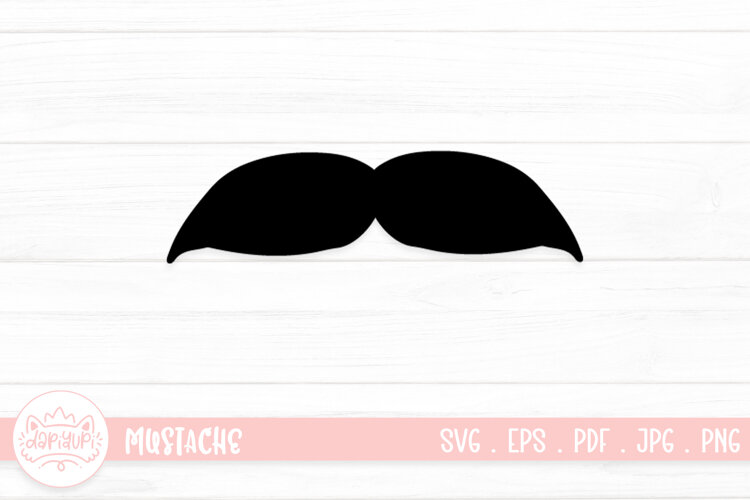 Mustache SVG Cut File example image 1