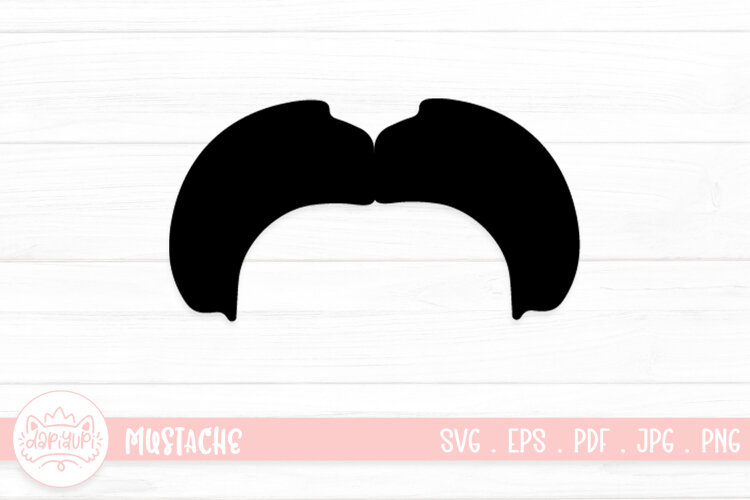 Mustache SVG Cut File example image 1
