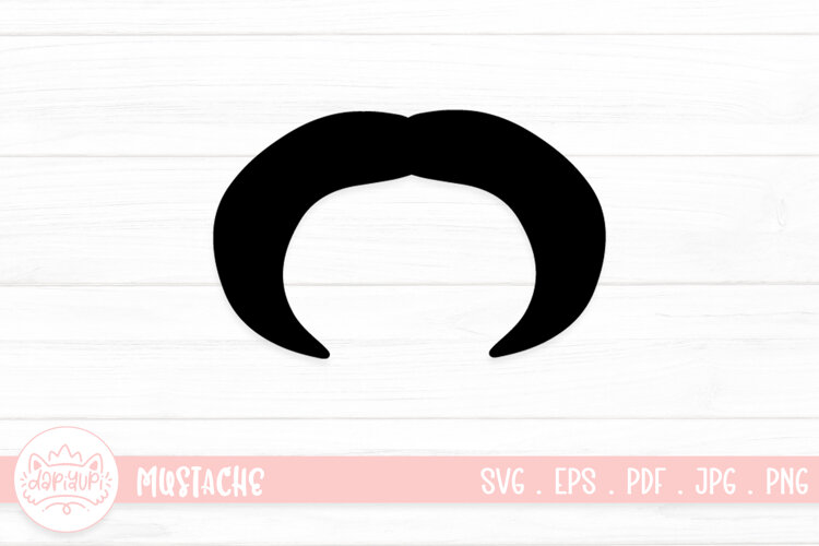 Mustache SVG Cut File example image 1