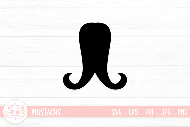 Mustache SVG Cut File example image 1