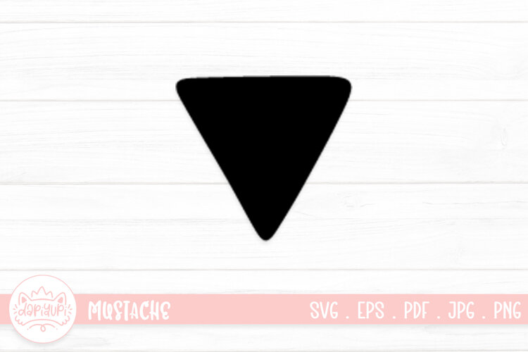 Mustache SVG Cut File example image 1