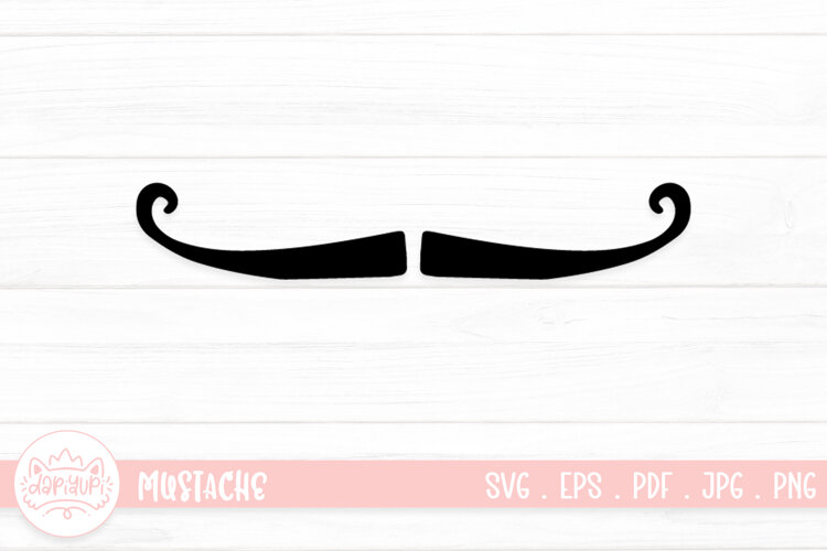 Mustache SVG Cut File example image 1