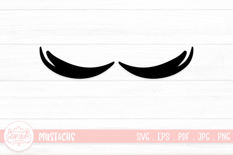 Mustache SVG Cut File example image 1
