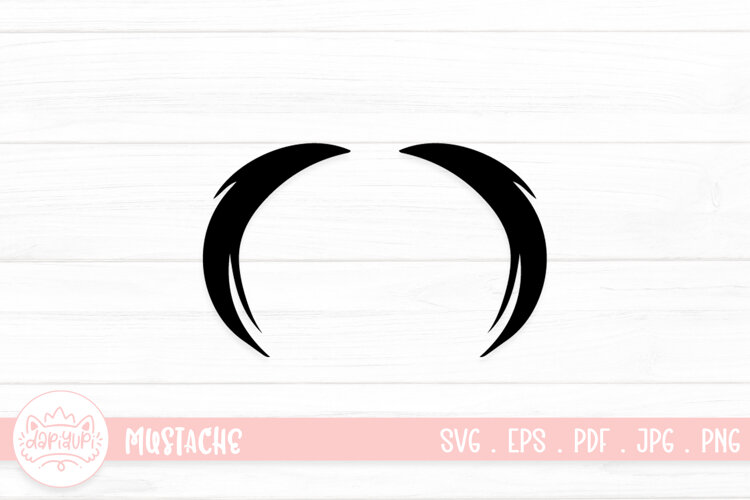 Mustache SVG Cut File example image 1