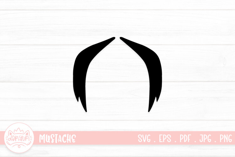 Mustache SVG Cut File example image 1