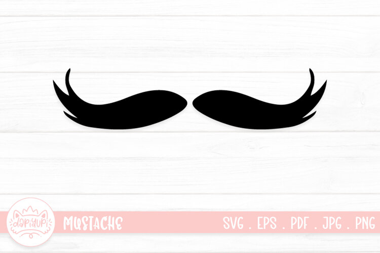 Mustache SVG Cut File example image 1