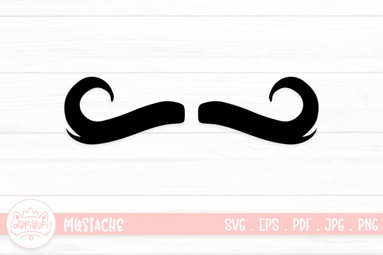 Mustache SVG Cut File example image 1
